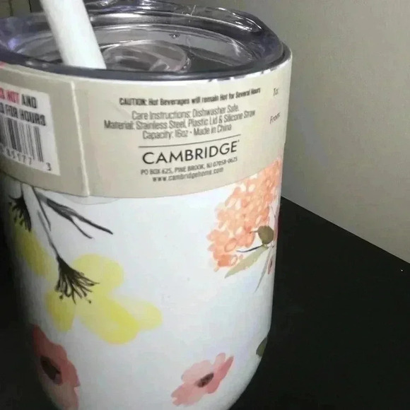 Wine Lovers- Thirstystone 16oz stainless steel tumbler with lid and straw - Picture 2 of 16